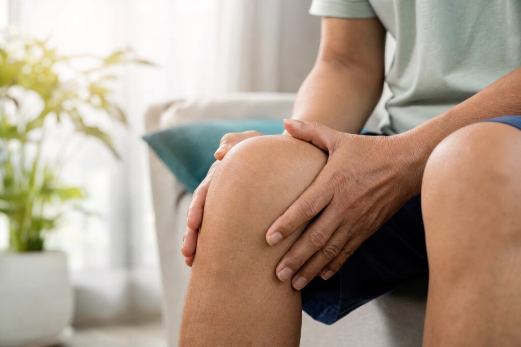 Knee replacement recovery